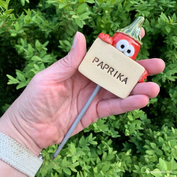 Gemüseschild Paprika – Bild 5