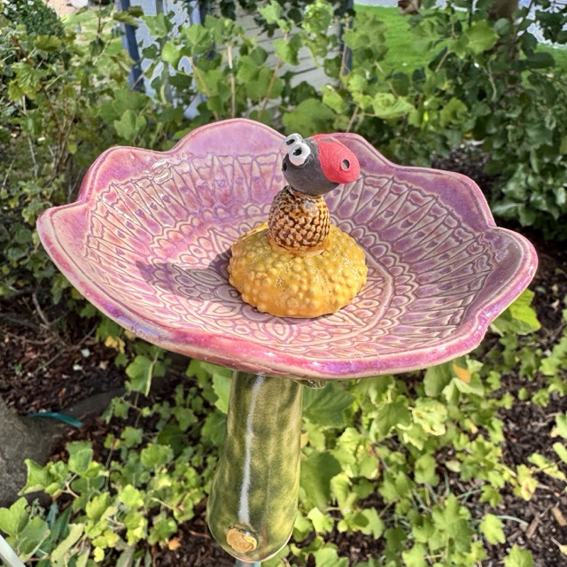 Insektentränke Blume mit Schmetterling, Biene oder Käfer – Bild 8