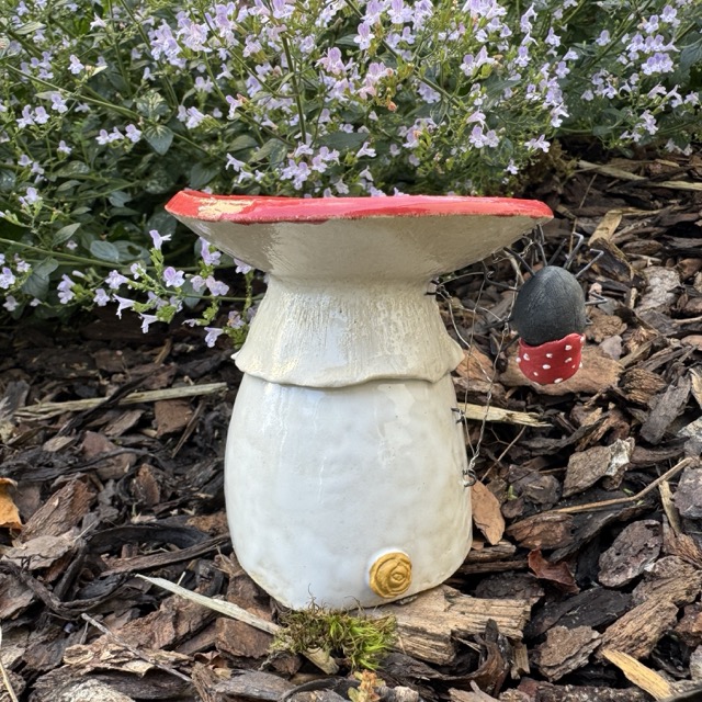 Fliegenpilz Insektentränke