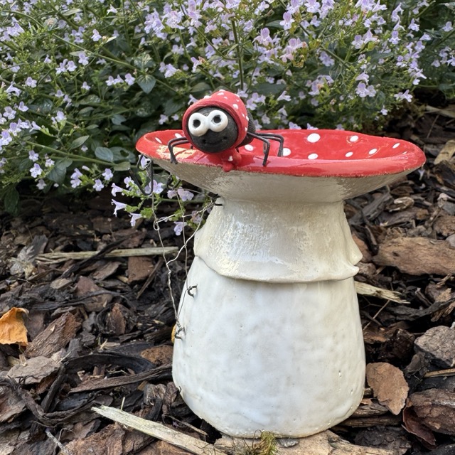 Fliegenpilz Insektentränke
